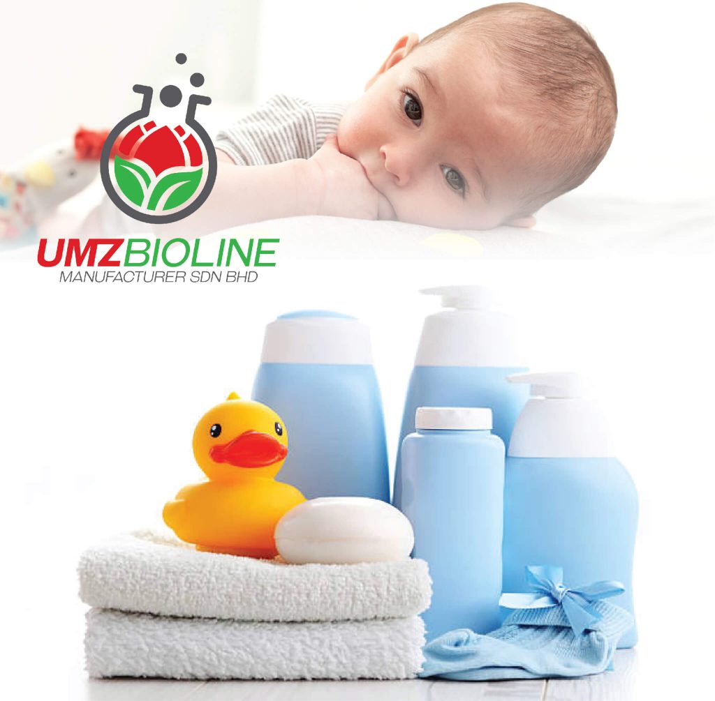 Produk penjagaan bayi - jenama anda