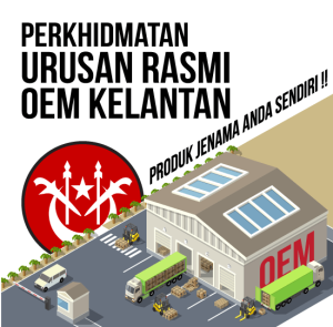 kilang oem kelantan - produk jenama sendiri