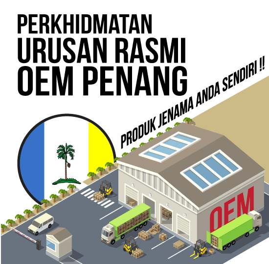 kilang oem penang - produk jenama sendiri