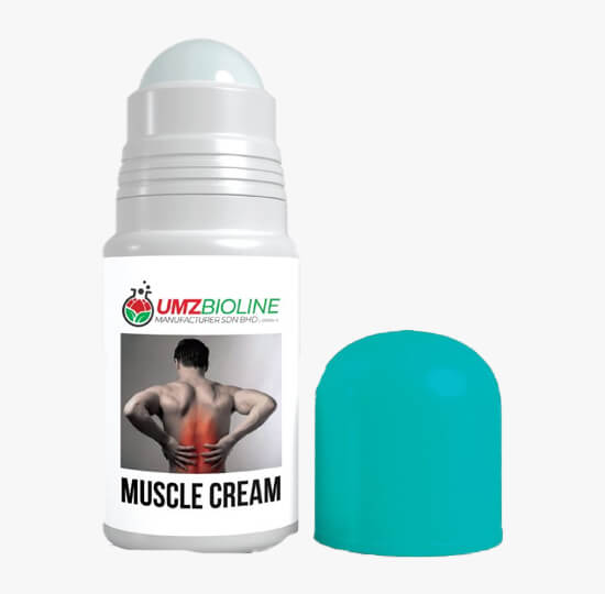 krim otot - produk jenama sendiri