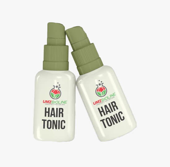 tonik rambut - produk jenama sendiri