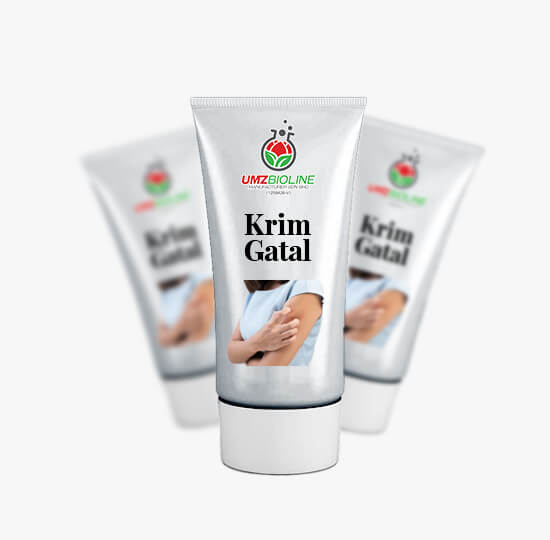 krim gatal - produk jenama sendiri