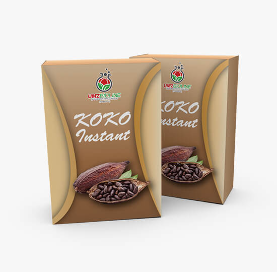 koko serbuk - produk jenama sendiri