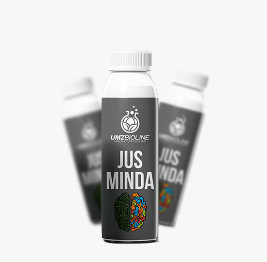 jus minda - produk jenama sendiri