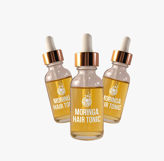 tonik rambut moringa - produk jenama sendiri