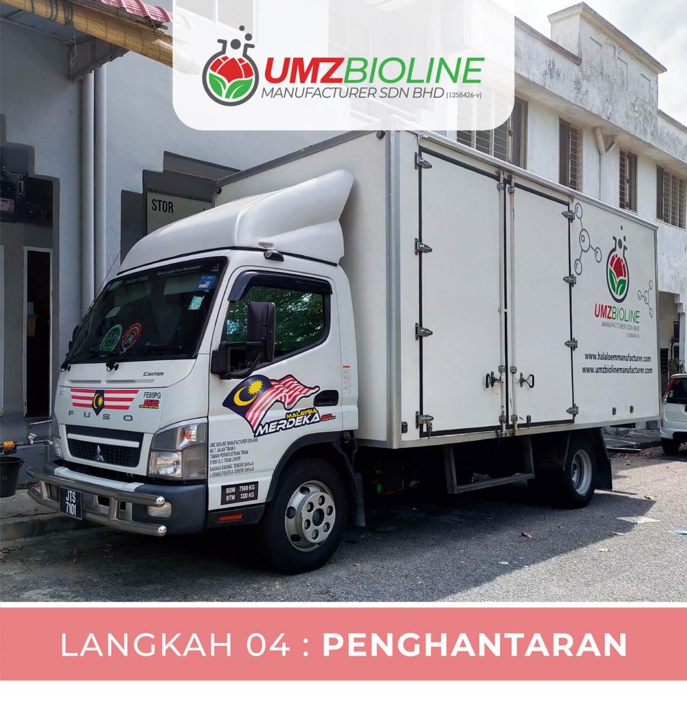 penghantaran - produk jenama sendiri