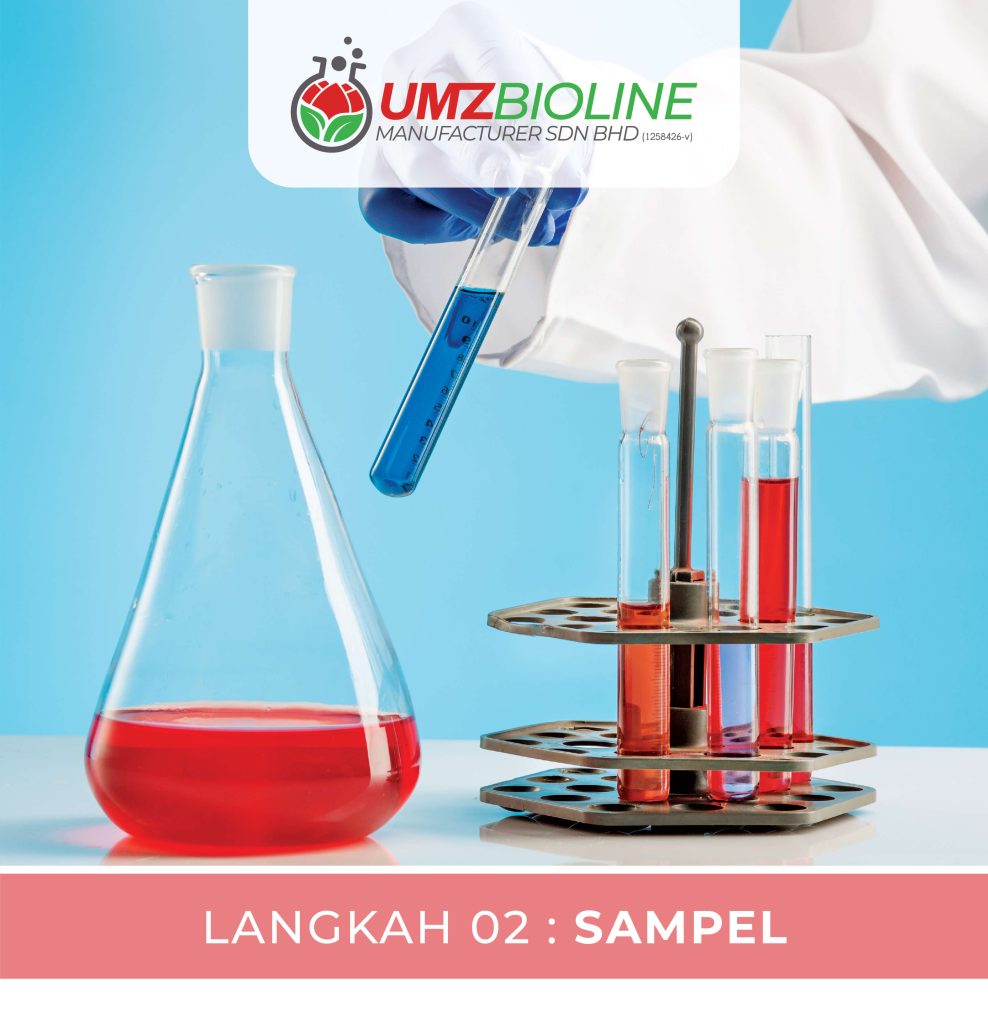 step sample - produk jenama sendiri