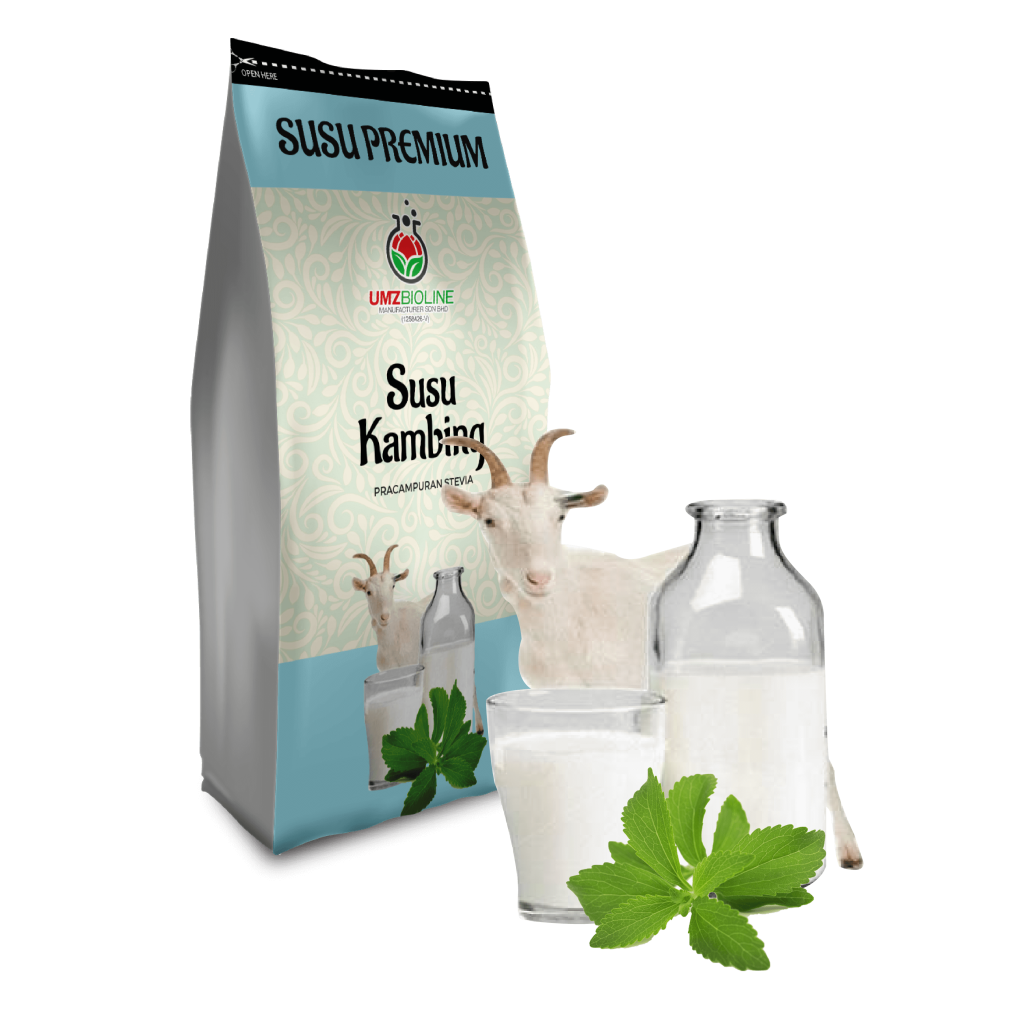 sebuk susu kambing - produk jenama sendiri