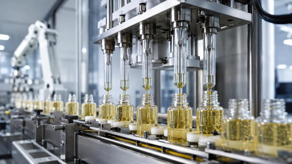 Pengeluaran produk skincare di kilang OEM